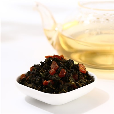 Чай китайский улун, вкус: персик, снижение веса, очищение от токсинов, 100 г.